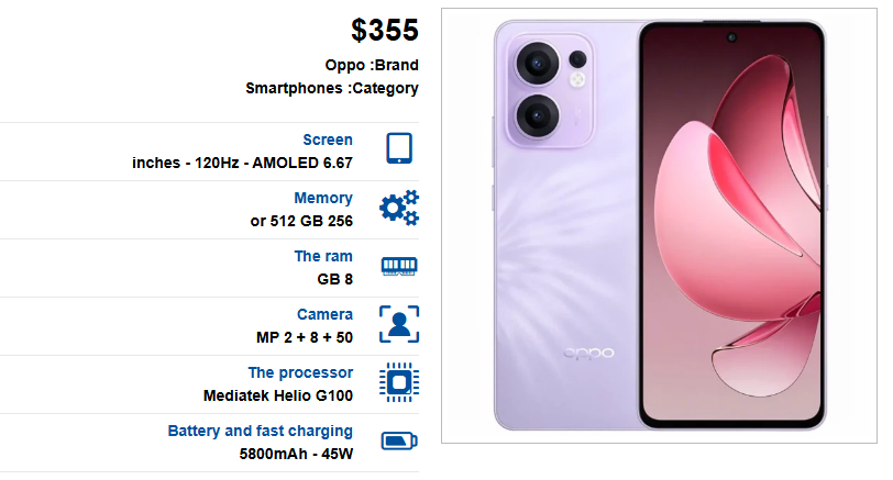 Oppo-Reno-13F مراجعة شاملة لـOppo Reno 13F: السعر والمواصفات والمزيد